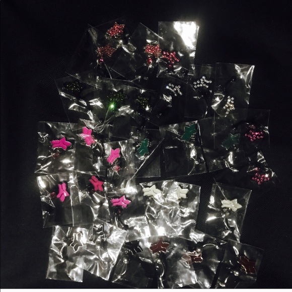 NWT FOX RACING BELLY BUTTON NAVEL RING BUNDLE OF 3 - Picture 2 of 6